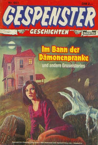 Cover Thumbnail for Gespenster Geschichten (Bastei Verlag, 1974 series) #661