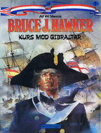 Cover Thumbnail for Bruce J. Hawker (Egmont, 1985 series) #1 - Kurs mod Gibraltar