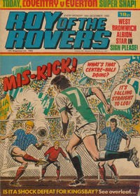 Cover Thumbnail for Roy of the Rovers (IPC, 1976 series) #18 December 1982 [318]