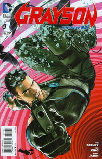 Cover Thumbnail for Grayson (DC, 2014 series) #1 [Mikel Janin Cover]