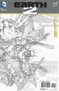 Cover for Earth 2 (DC, 2012 series) #0 [Ivan Reis Wraparound Sketch Cover]