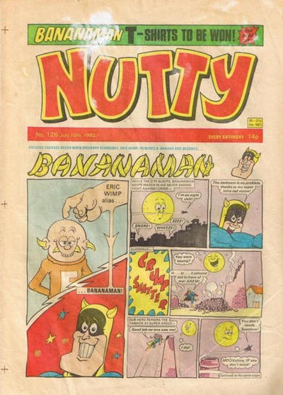 Cover for Nutty (D.C. Thomson, 1980 series) #126