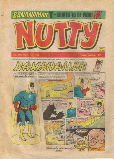 Cover for Nutty (D.C. Thomson, 1980 series) #109