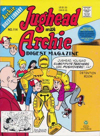 Cover for Jughead with Archie Digest (Archie, 1974 series) #114 [Direct]