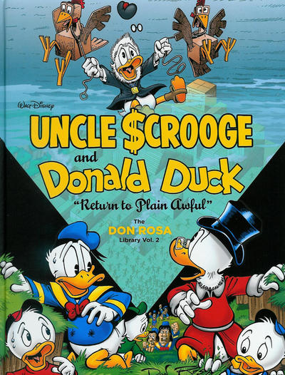 Cover for The Don Rosa Library (Fantagraphics, 2014 series) #2 - Uncle Scrooge and Donald Duck "Return to Plain Awful"