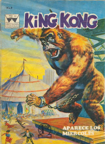 Cover for King Kong (Editorial Orizaba, 1965 ? series) #8