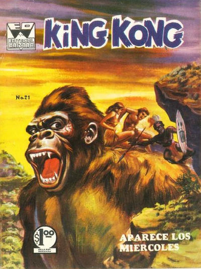 Cover for King Kong (Editorial Orizaba, 1965 ? series) #21
