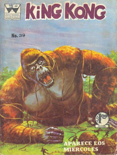 Cover for King Kong (Editorial Orizaba, 1965 ? series) #39
