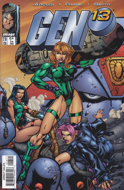 Cover for Gen 13 (Image, 1995 series) #26 [Madureira Cover]