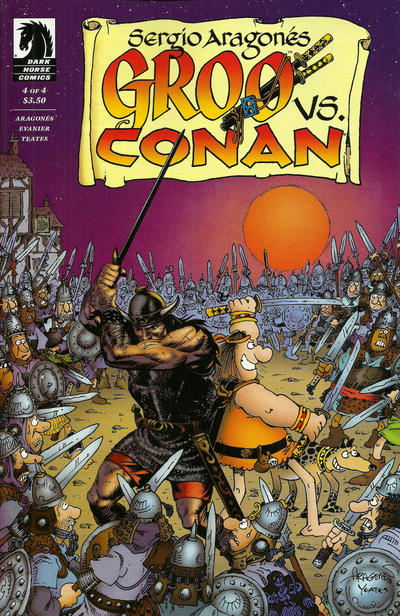 Cover for Groo vs. Conan (Dark Horse, 2014 series) #4