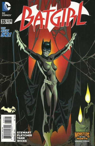 Cover for Batgirl (DC, 2011 series) #35 [Monsters of the Month Cover]