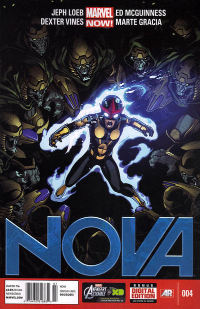 Cover for Nova (Marvel, 2013 series) #4 [Newsstand]