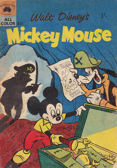 Cover for Walt Disney's Mickey Mouse (W. G. Publications; Wogan Publications, 1956 series) #51