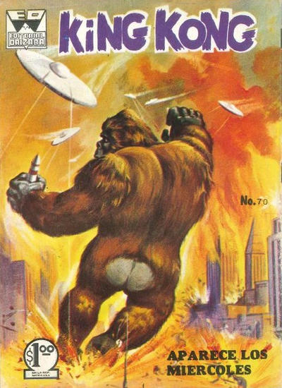 Cover for King Kong (Editorial Orizaba, 1965 ? series) #70