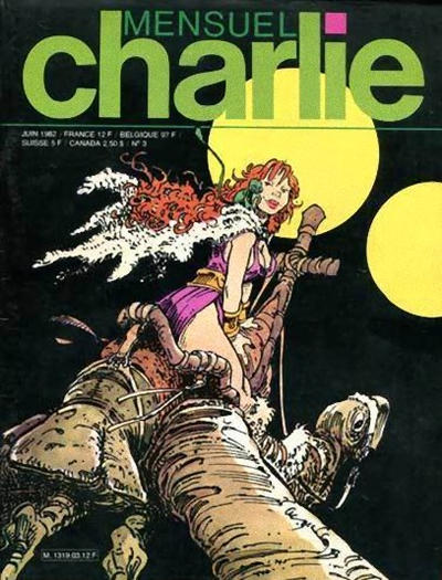 Cover for Charlie Mensuel (Dargaud, 1982 series) #3