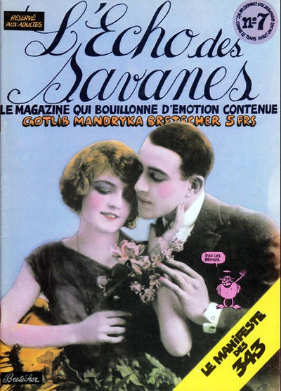 Cover for L'Écho des savanes (Editions du Fromage, 1972 series) #7