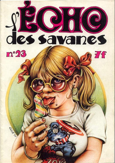 Cover for L'Écho des savanes (Editions du Fromage, 1972 series) #23