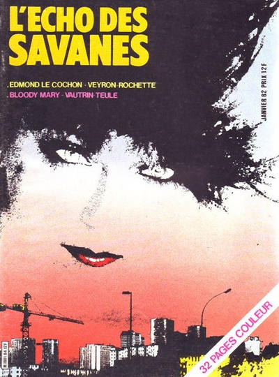 Cover for L'Écho des savanes (Editions du Fromage, 1972 series) #84
