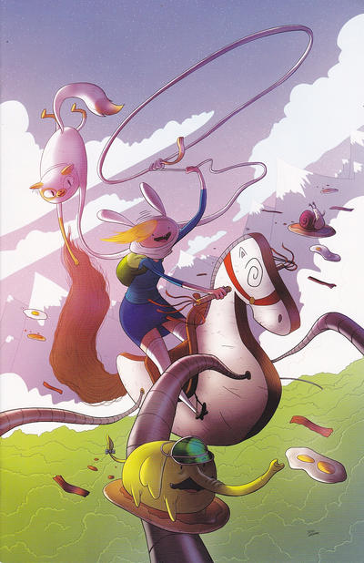 Cover for Adventure Time with Fionna & Cake (Boom! Studios, 2013 series) #1 [The Calgary Expo 2013 Exclusive Variant by Sho Uehara]