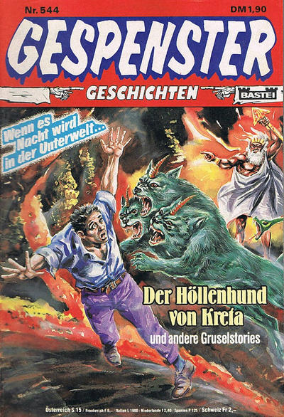 Cover for Gespenster Geschichten (Bastei Verlag, 1974 series) #544