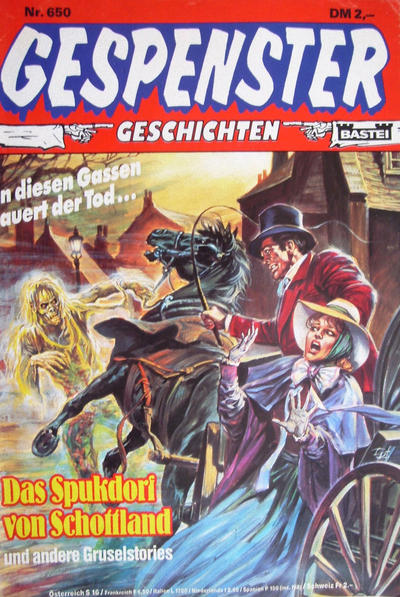 Cover for Gespenster Geschichten (Bastei Verlag, 1974 series) #650