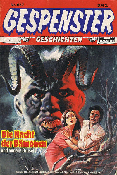 Cover for Gespenster Geschichten (Bastei Verlag, 1974 series) #657