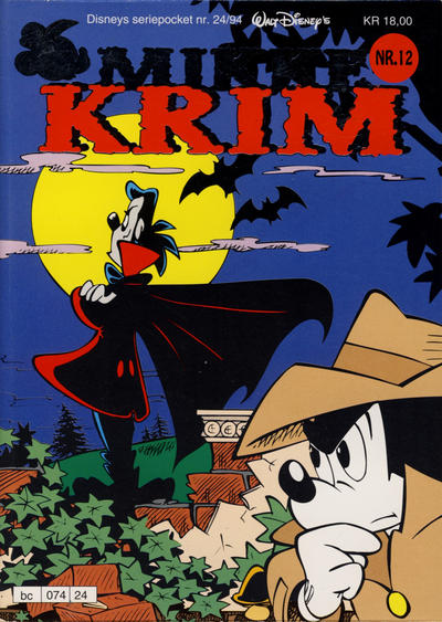 Cover for Mikke krim (Hjemmet / Egmont, 1994 series) #12/1994