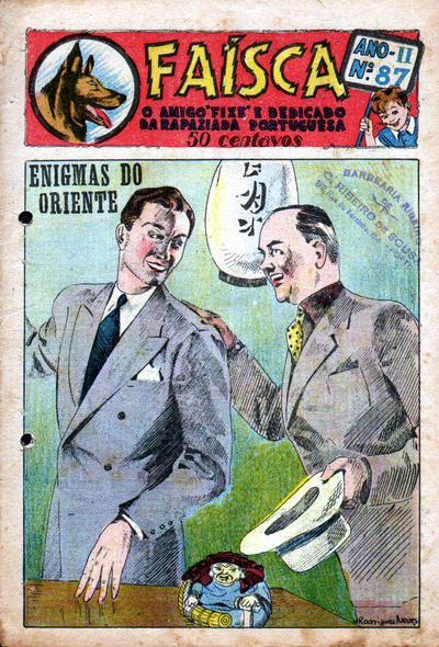 Cover for O Faísca (Sociedade Editora A.L.M.A., Ltd.ª, 1943 series) #87