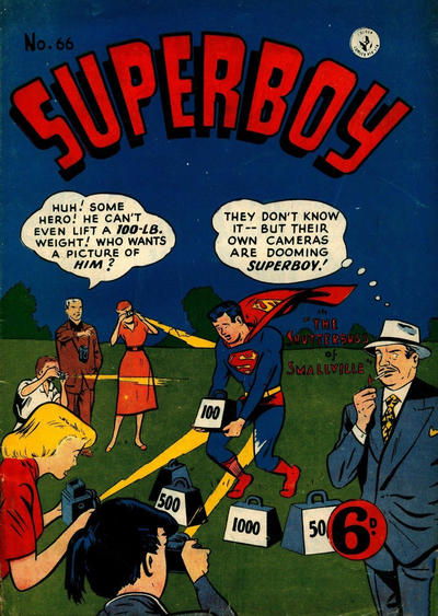 Cover for Superboy (K. G. Murray, 1949 series) #66