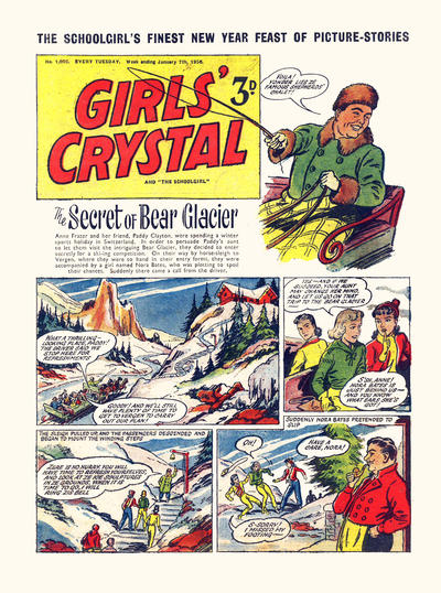 Cover for Girls' Crystal (Amalgamated Press, 1953 series) #1055