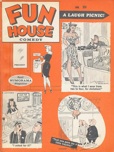 Cover for Fun House Comedy (Marvel, 1964 ? series) #January 1965