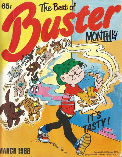 Cover for The Best of Buster Monthly (Fleetway Publications, 1987 series) #[March 1988]