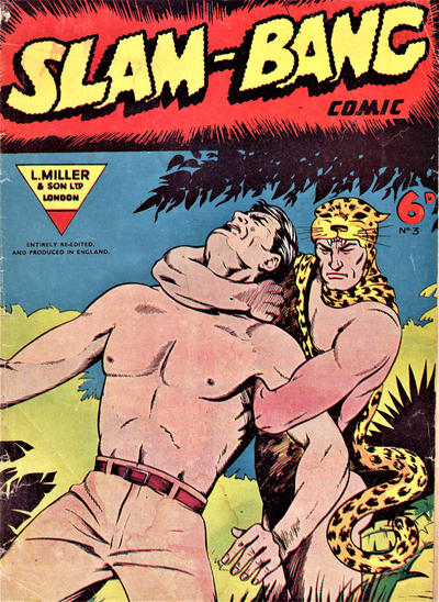 Cover for Slam-Bang Comic (L. Miller & Son, 1954 series) #3
