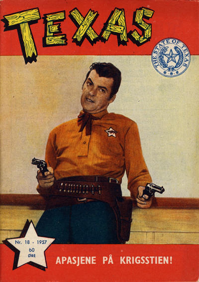 Cover for Texas (Serieforlaget / Se-Bladene / Stabenfeldt, 1953 series) #18/1957