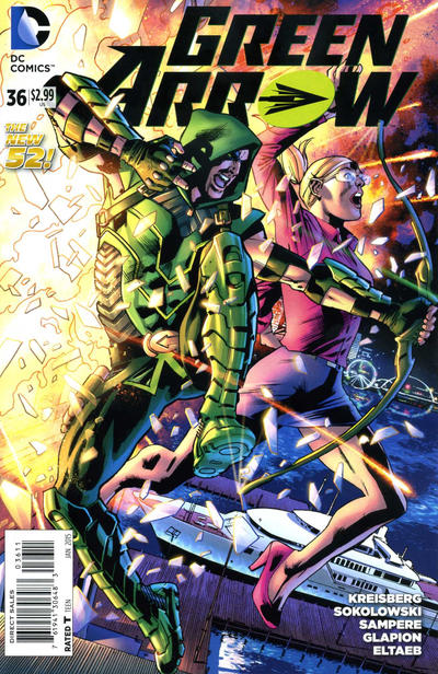 Cover for Green Arrow (DC, 2011 series) #36 [Direct Sales]