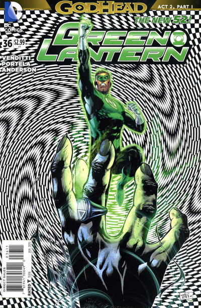 Cover for Green Lantern (DC, 2011 series) #36 [Direct Sales]