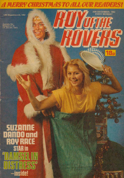 Cover for Roy of the Rovers (IPC, 1976 series) #25 December 1982 [319]