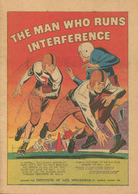 Cover Thumbnail for The Man Who Runs Interference (General Comics, 1946 series) 