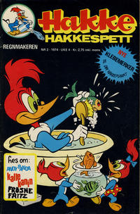 Cover Thumbnail for Hakke Hakkespett (Nordisk Forlag, 1973 series) #2/1974