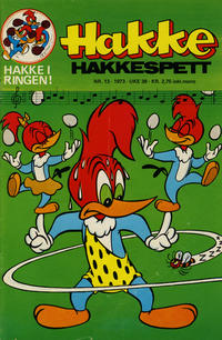 Cover for Hakke Hakkespett (Nordisk Forlag, 1973 series) #13/1973
