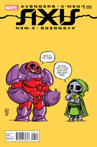 Cover Thumbnail for Avengers & X-Men: Axis (Marvel, 2014 series) #1 [Skottie Young Marvel Babies Variant]