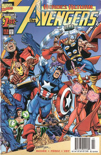 Cover Thumbnail for Avengers (Marvel, 1998 series) #1 [Yellow Logo Newsstand Edition]