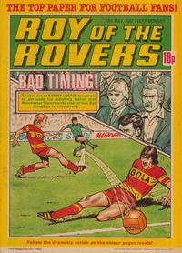 Cover Thumbnail for Roy of the Rovers (IPC, 1976 series) #15 May 1982 [287]