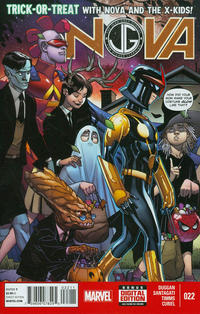 Cover for Nova (Marvel, 2013 series) #22