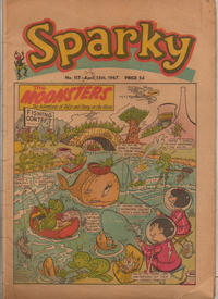Cover Thumbnail for Sparky (D.C. Thomson, 1965 series) #117
