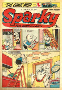 Cover Thumbnail for Sparky (D.C. Thomson, 1965 series) #425