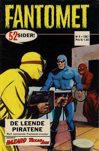 Cover Thumbnail for Fantomet (Romanforlaget, 1966 series) #9/1967