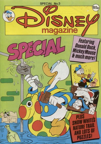 Cover for Disney Magazine Special (Egmont UK, 1985 series) #3/1987