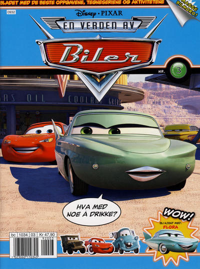 Cover for Biler / En verden av biler (Hjemmet / Egmont, 2008 series) #3/2009