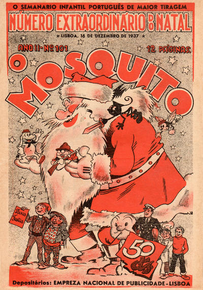 Cover for O Mosquito [Série 1] (Edições O Mosquito, Lda, 1936 series) #101